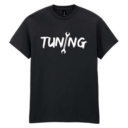 Tuning Spanner Black Tee