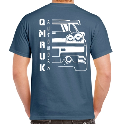 AutoWorX Dark Blue R34 Skyline T Shirt