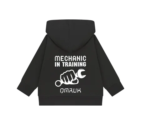 Baby Mechanic In Training Hoodie