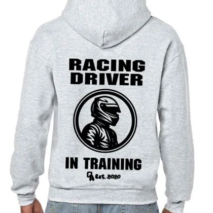 Kids Racing Driver In Training Hoodie