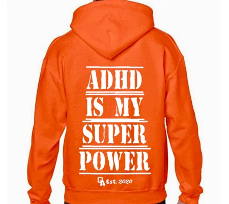 Kids ADHD Is My Superpower Hoodie