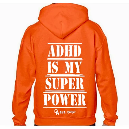 Kids ADHD Is My Superpower Hoodie