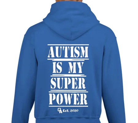 Kids Autism Is My Superpower Hoodie