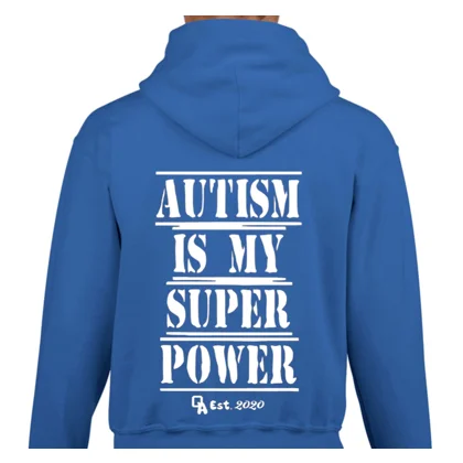 Kids Autism Is My Superpower Hoodie