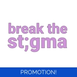 Break The Stigma Sticker