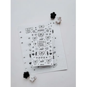 Scribbles Sticker Sheet