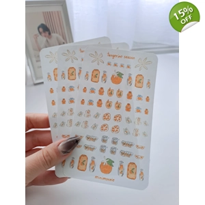 Tangerine Season Sticker Sheet