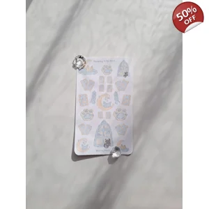 Meowing to the Moon Sticker Sheet