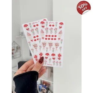Flowers Sticker Sheet