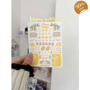Lemon Kitchen Sticker Sheet