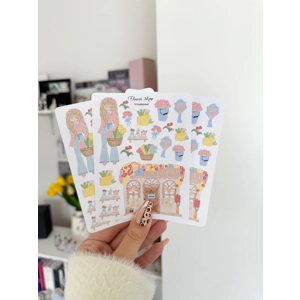 Flower Shop Sticker Sheet