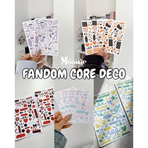 Kpop Fandoms Deco Sticker Sheets (Moa, Carat, Stay, Army, Engene…)