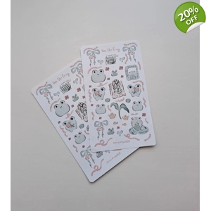 Hao the Frog Sticker Sheet