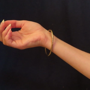 gold bangle