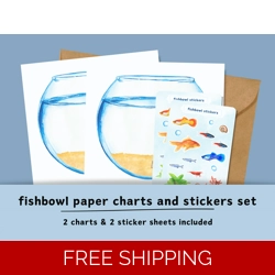 Paper Fishbowl Chart & Stick..