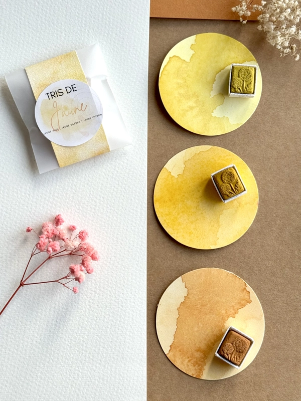 Tris de Jaune - 3er Set Studienfarbe in Gelbtönen