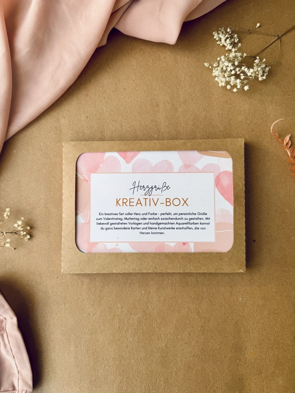 Kreativ-Box "Herzgrüße"