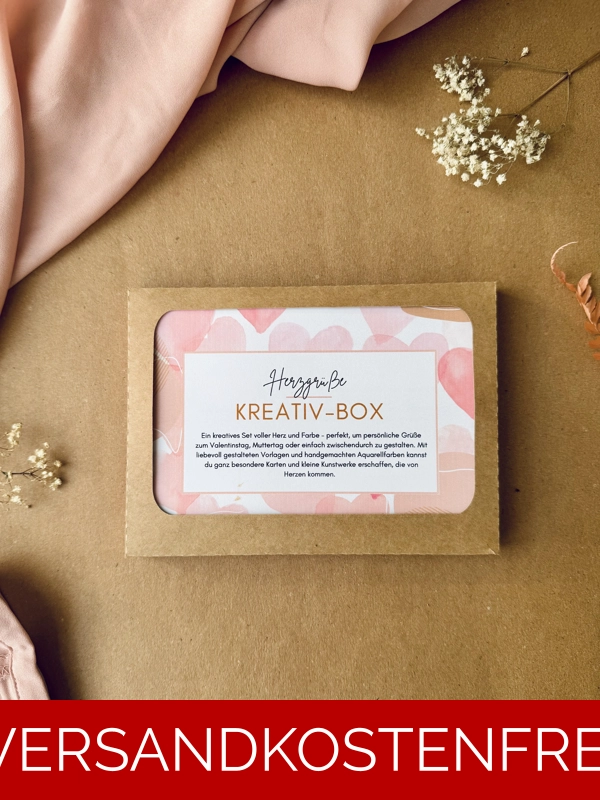 Kreativ-Box "Herzgrüße"