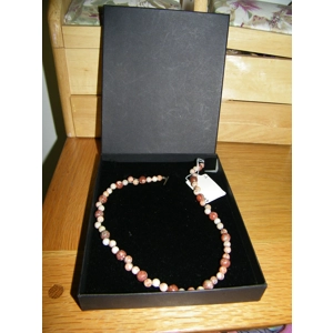 Blood stone necklace