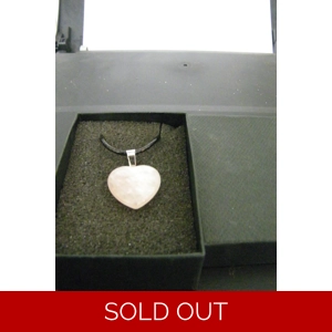 Crystal Heart Pendant Necklace