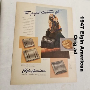 1947 Elgin American Orig ad