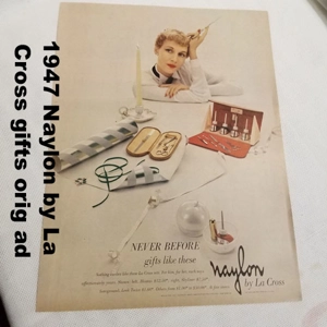 1947 Naylon by La Cross gifts orig ad
