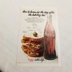 Original 1979 ad Coke, liven up the holiday..