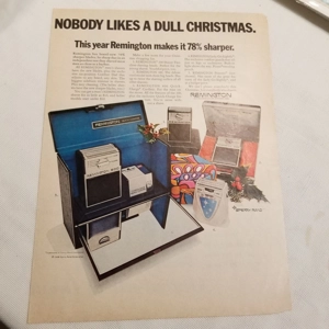 1968 Remingtons Mens shavers lg ad