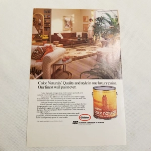 1979 Glidden Paint orig ad