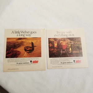 1989 Weber Grills 2 ads