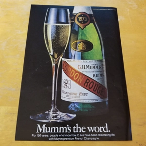 Original 1979 ad Cordon Rouge