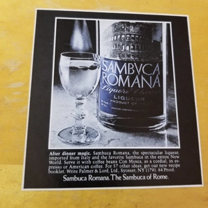 Sambuca Romana orig 1979 ad
