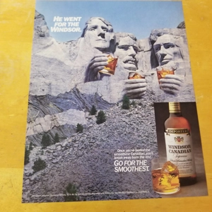 Windsor Canadian He went for the ..orig 1988 ad