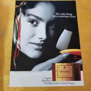 Hennessy Unwrap you.. orig 1989 ad