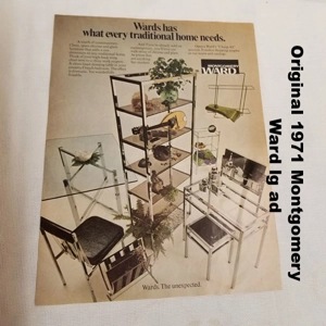 Original 1971 Montgomery Ward lg ad