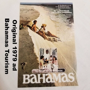 Original 1979 ad Bahamas Tourism