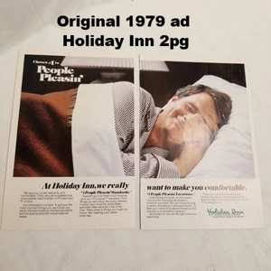Original 1979 ad Holiday Inn 2pg