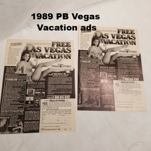 1989 PB Vegas Vacation ads