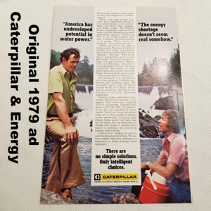 Original 1979 ad Caterpillar & Energy
