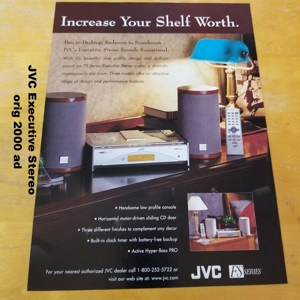 JVC Executive Stereo orig 2000 ad