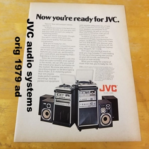 JVC audio systems orig 1979 ad