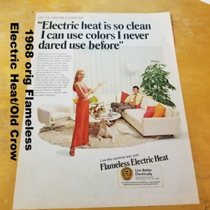 1968 orig Flameless Electric Heat/Old Crow