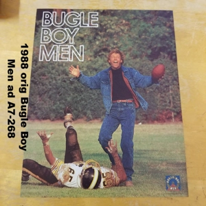 1988 orig Bugle Boy Men ad A7-268