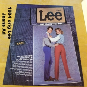 1984 orig Lee Jeans Ad