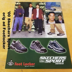 '00 Skechers Sport orig ad Footlocker
