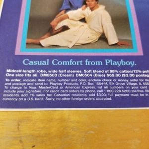 1984 orig Playboy Robes Wrap Up