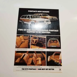 Original 1979 Pontiac new Safaris orig ad