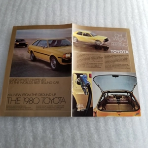 Original 1979 Ad The 1980 Toyota