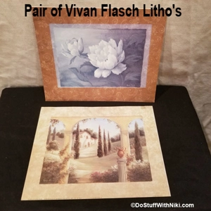 Pair of Vivan Flasch Litho's