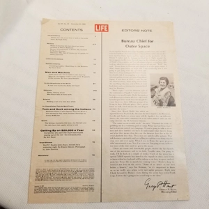 1968 Life article Outer Space Chief woman